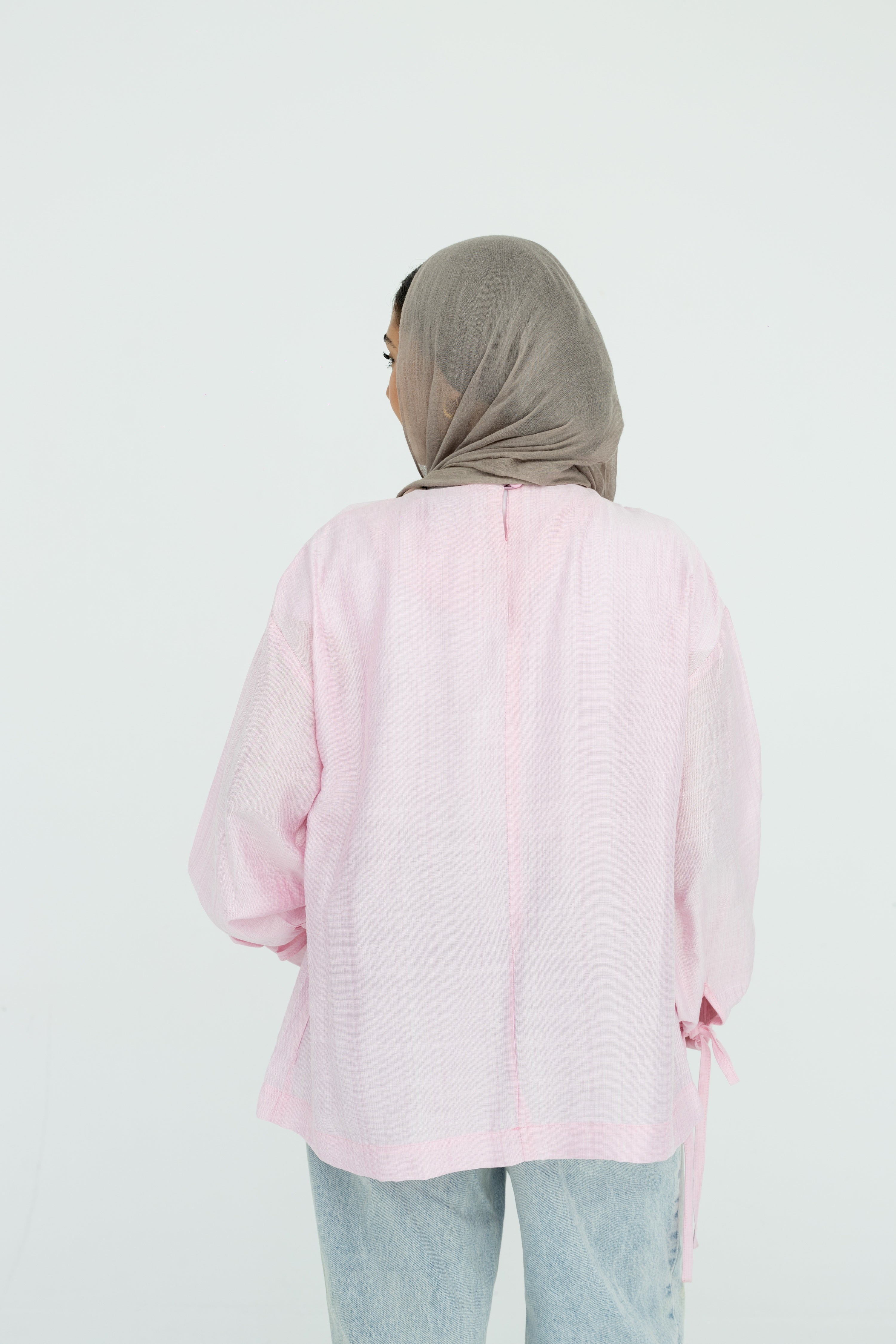 Soft Blush Top in Pink