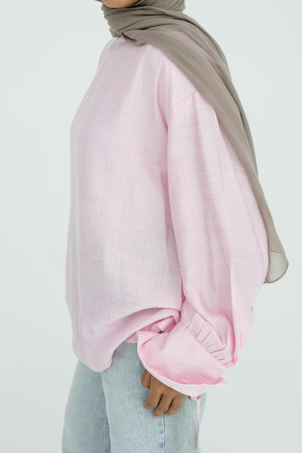 Soft Blush Top in Pink