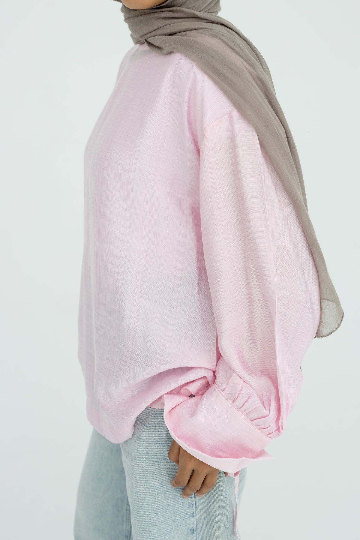 Soft Blush Top in Pink