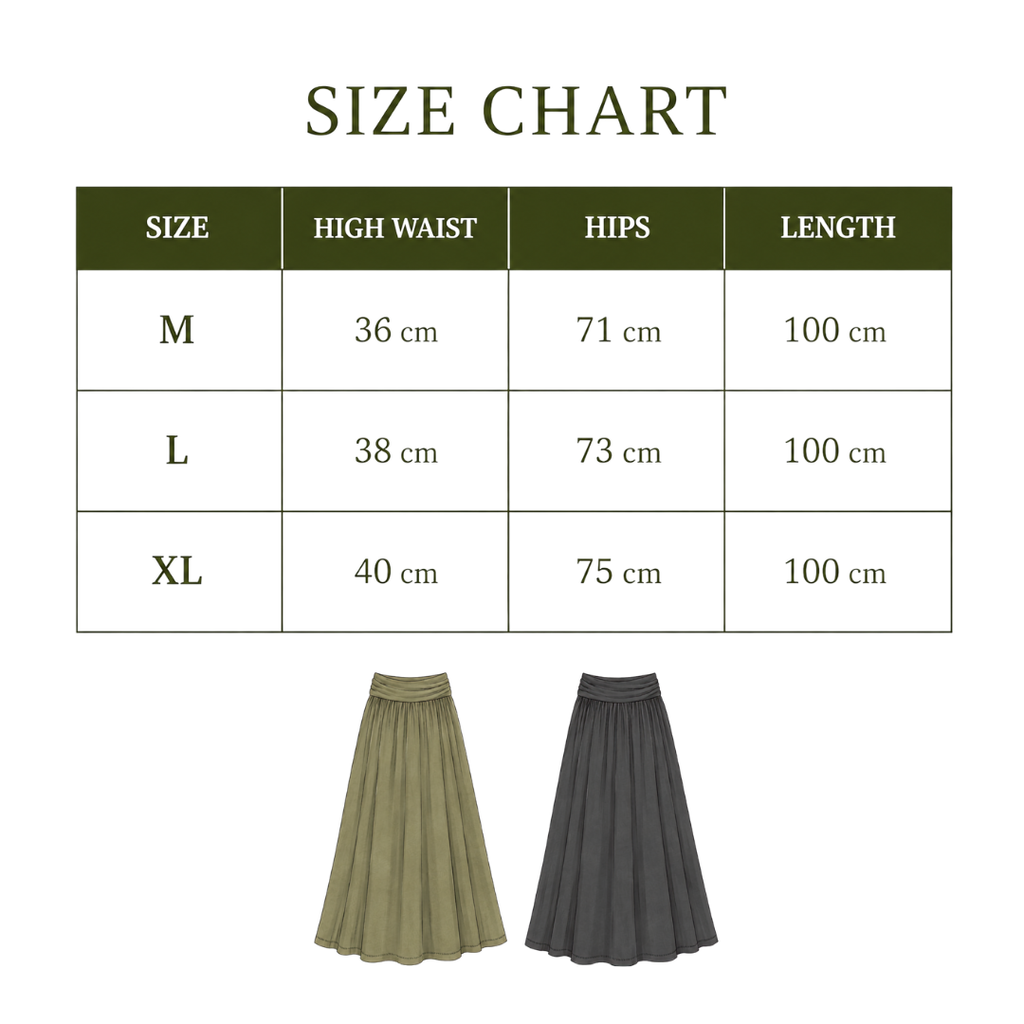 Noir Drape Skirt in Black